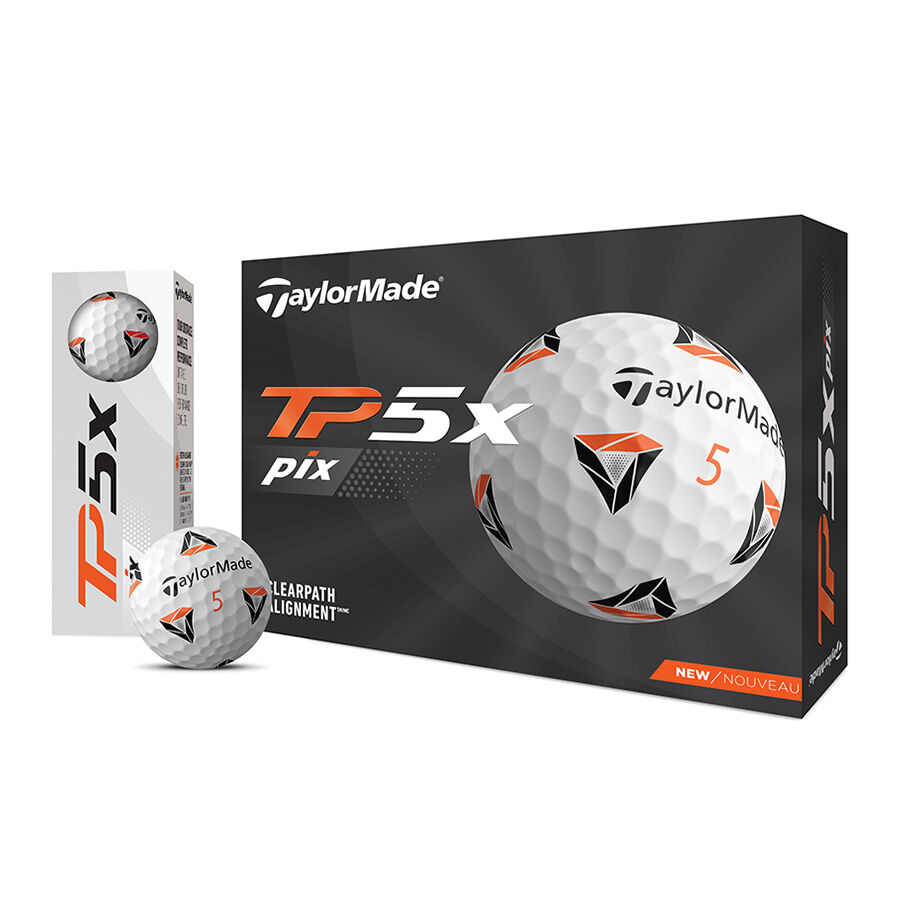 New TP5x Pix ボール | New TP5x pix Ball | TaylorMade Golf