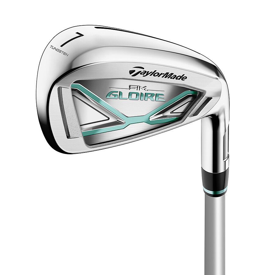 ホワイトブラウン Taylormade Gloire ウィメンズ 5＆6アイアン クラブ