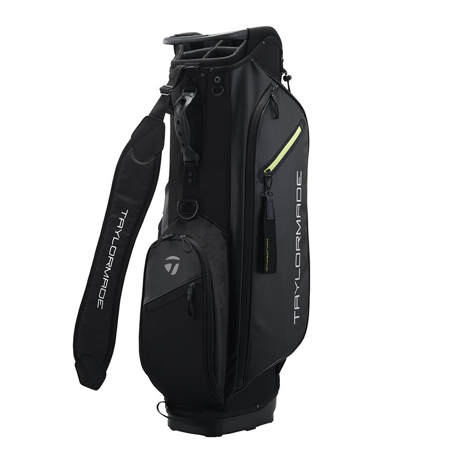 割引発見 スタンドゴルフバッグ TaylorMade 黒 クラブ別売り（シティ 緑 ゴルフバッグ・キャディバッグ