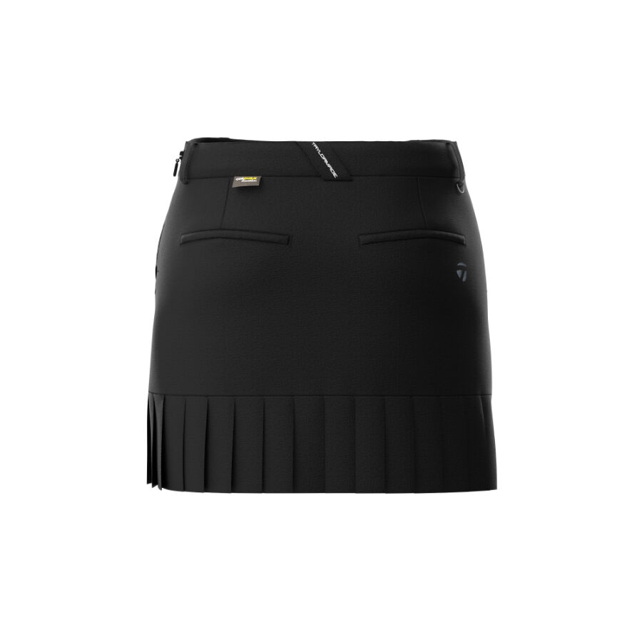 TAYLORMADE ブラック プリーツスカート XS TAYLORMADE 黒 プリーツ