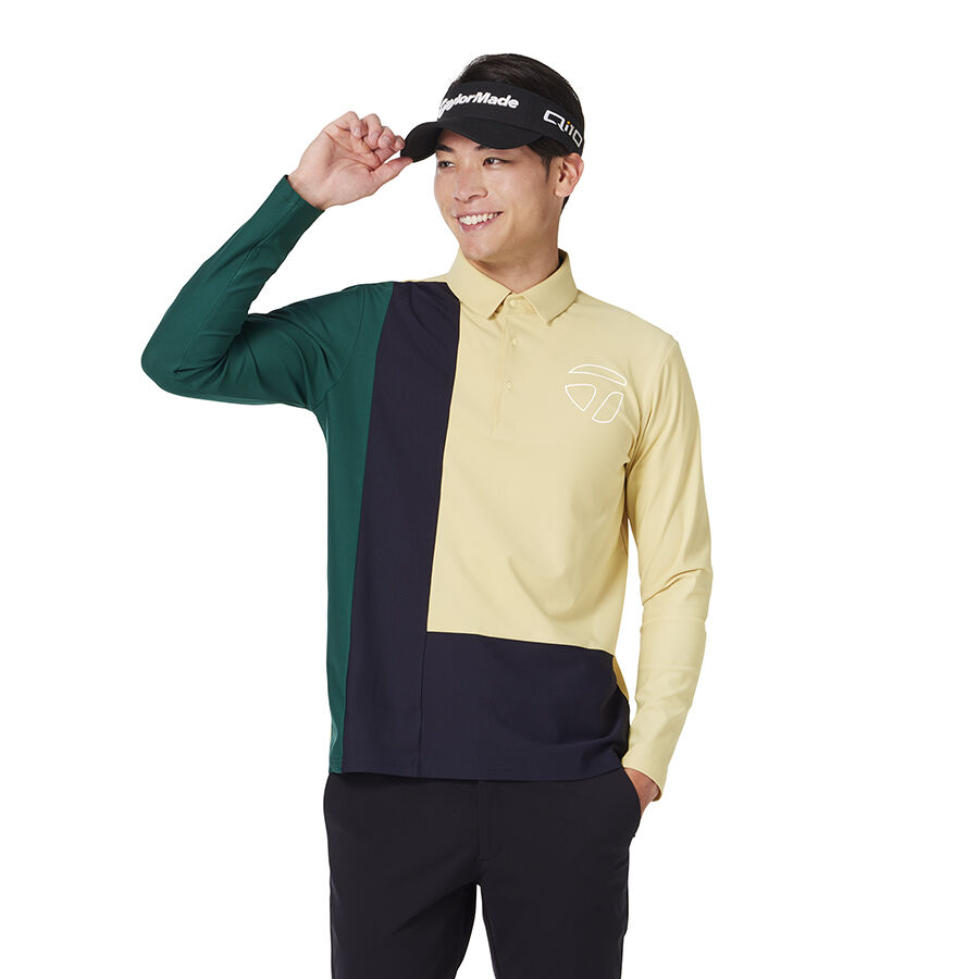 カラーブロック L/S ポロ｜APPAREL | TaylorMade Golf | テーラーメイド ゴルフ公式サイト