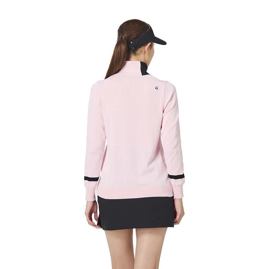 ウィメンズ】アシンメトリーモックセーター｜APPAREL | TaylorMade Golf | テーラーメイド ゴルフ公式サイト