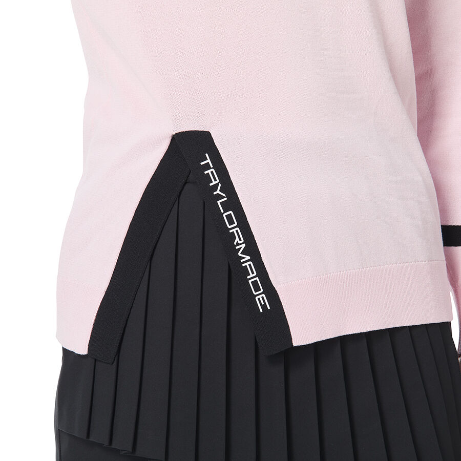 ウィメンズ】アシンメトリーモックセーター｜APPAREL | TaylorMade Golf | テーラーメイド ゴルフ公式サイト