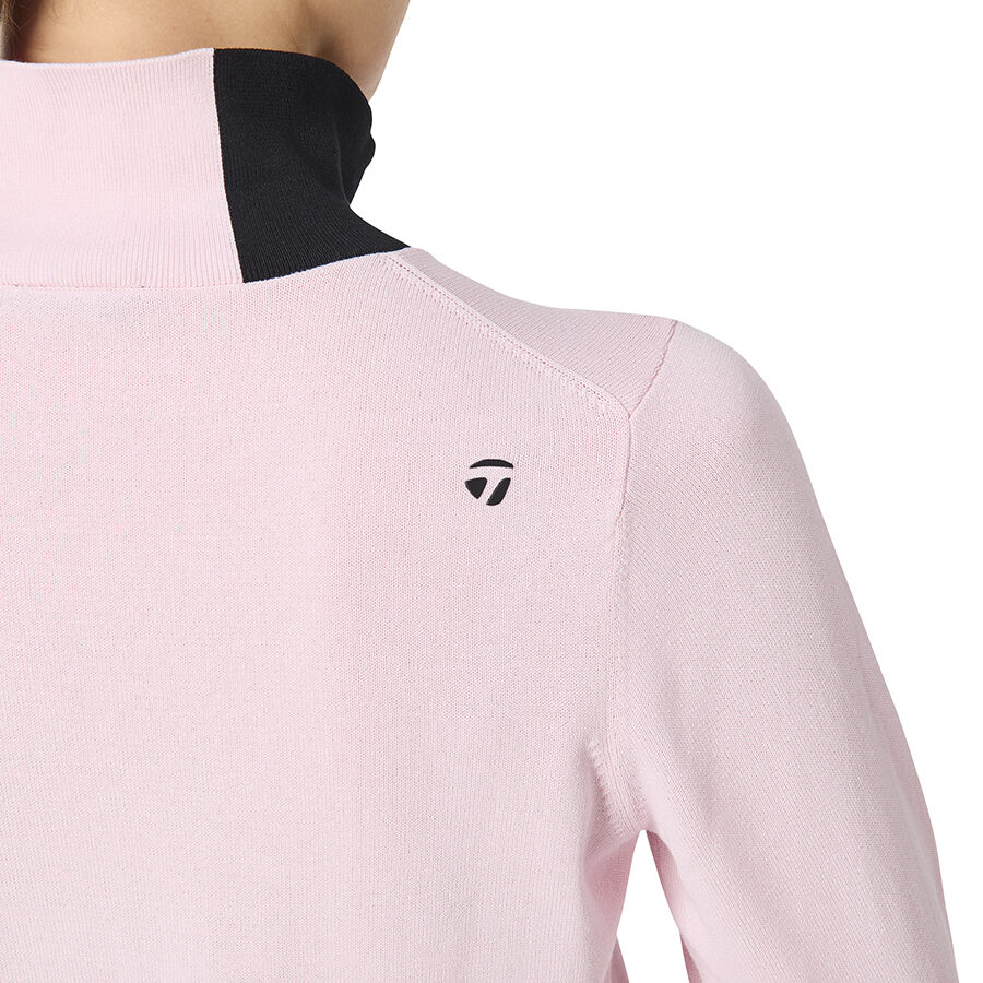 ウィメンズ】アシンメトリーモックセーター｜APPAREL | TaylorMade Golf | テーラーメイド ゴルフ公式サイト