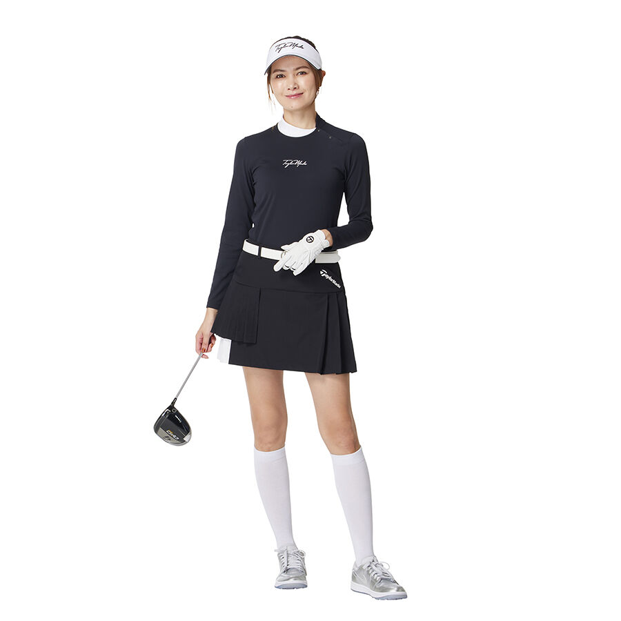 ウィメンズ】 コントラストネックL/Sモック｜APPAREL | TaylorMade Golf | テーラーメイド ゴルフ公式サイト