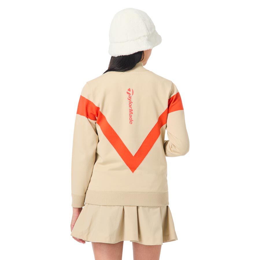 ウィメンズ】カラーブロックハーフジップセーター｜APPAREL | TaylorMade Golf | テーラーメイド ゴルフ公式サイト