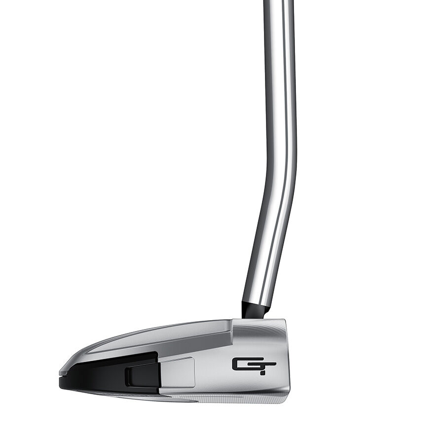 スパイダー GT ロールバック シルバー/ブラック シングルベンド パター | Spider GT ROLLBACK Silver/Black  Single Bend Putter | TaylorMade Golf | テーラーメイド ゴルフ公式サイト