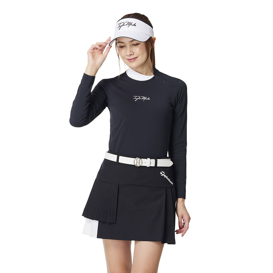 ウィメンズ】 コントラストネックL/Sモック｜APPAREL | TaylorMade Golf | テーラーメイド ゴルフ公式サイト