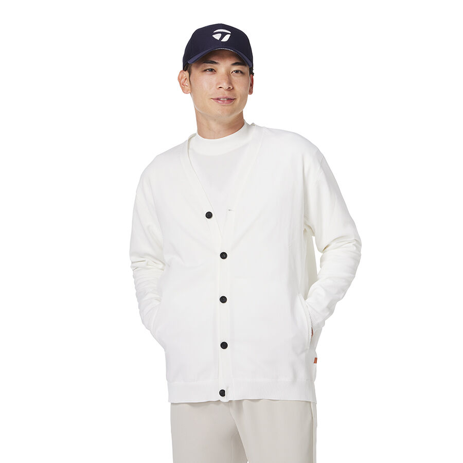 TM×UA Vネックカーディガン｜APPAREL | TaylorMade Golf | テーラーメイド ゴルフ公式サイト