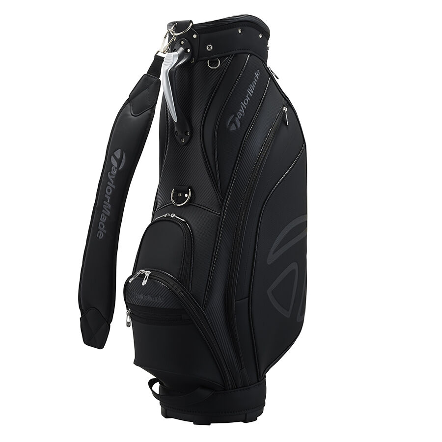 TaylorMade ブラック ゴルフバッグ TaylorMade ゴルフキャディバッグ 黒