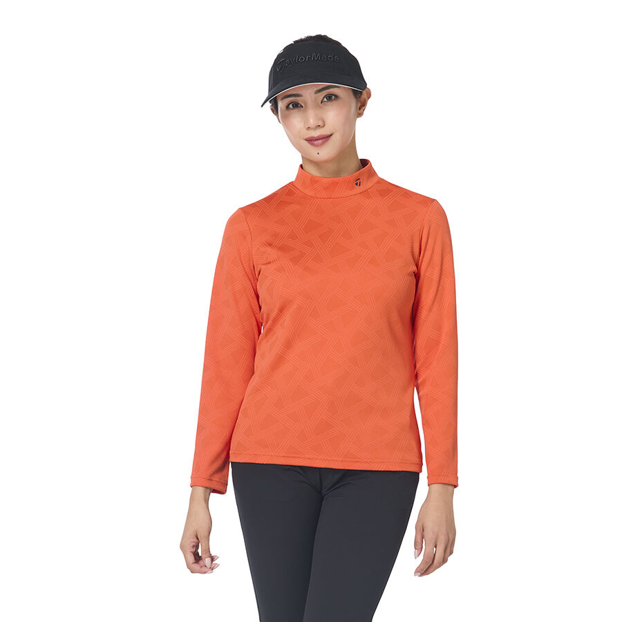 ウィメンズ】グラフィックL/Sモック｜APPAREL | TaylorMade Golf | テーラーメイド ゴルフ公式サイト