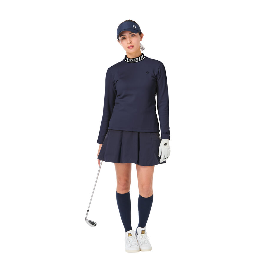 ウィメンズ】T-HEAT ブラッシュド L/S モック｜APPAREL | TaylorMade Golf | テーラーメイド ゴルフ公式サイト