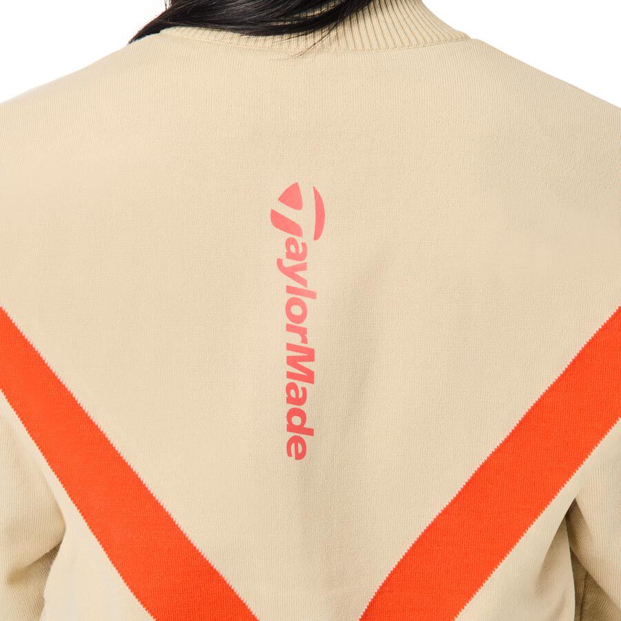 ウィメンズ】カラーブロックハーフジップセーター｜APPAREL | TaylorMade Golf | テーラーメイド ゴルフ公式サイト