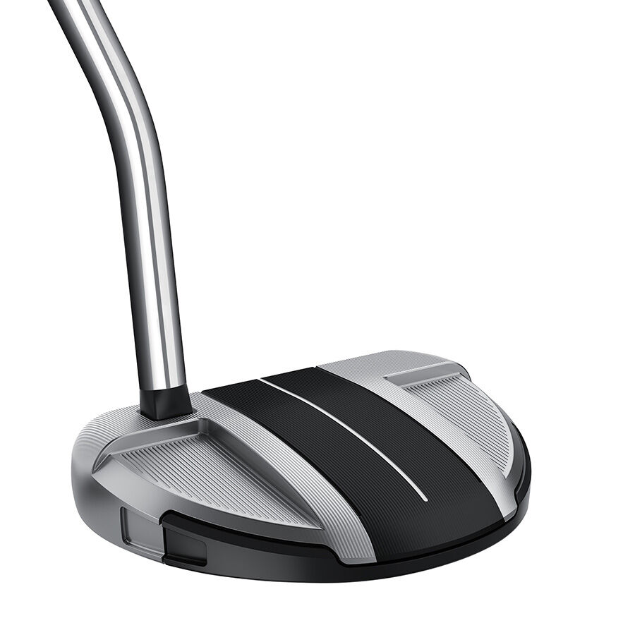 スパイダー GT ロールバック シルバー/ブラック シングルベンド パター | Spider GT ROLLBACK Silver/Black  Single Bend Putter | TaylorMade Golf | テーラーメイド ゴルフ公式サイト