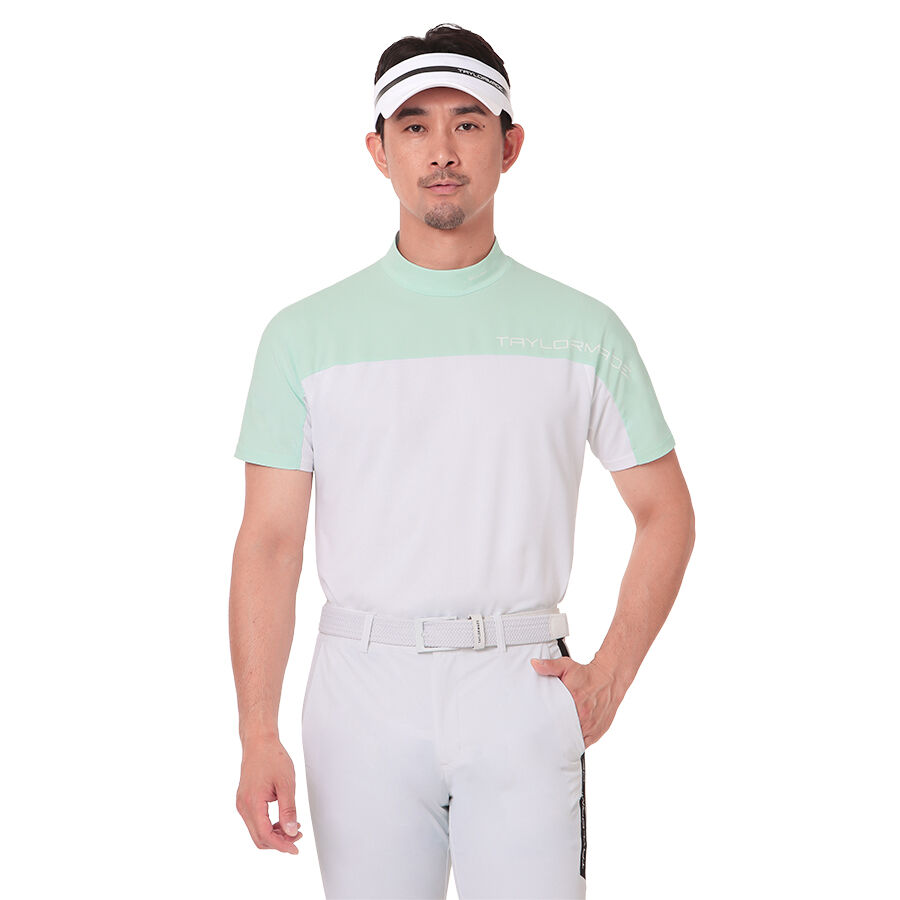 カラーブロックS/Sモック｜APPAREL | TaylorMade Golf