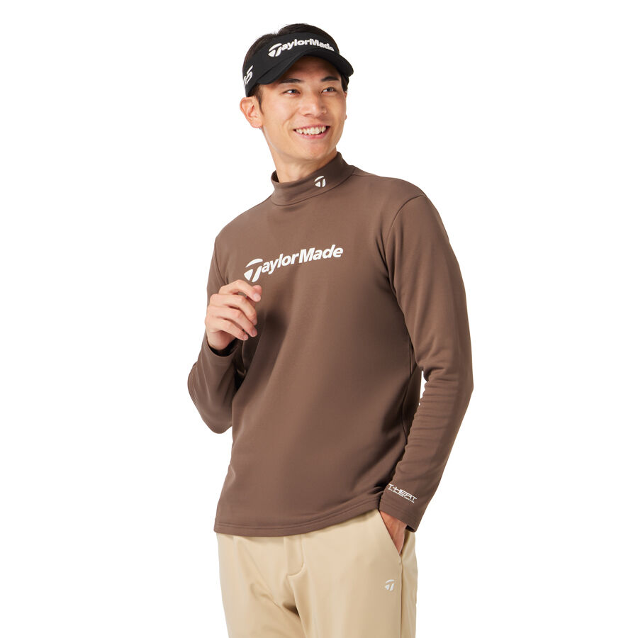 T-HEAT ブラッシュド L/S モック｜APPAREL | TaylorMade Golf 