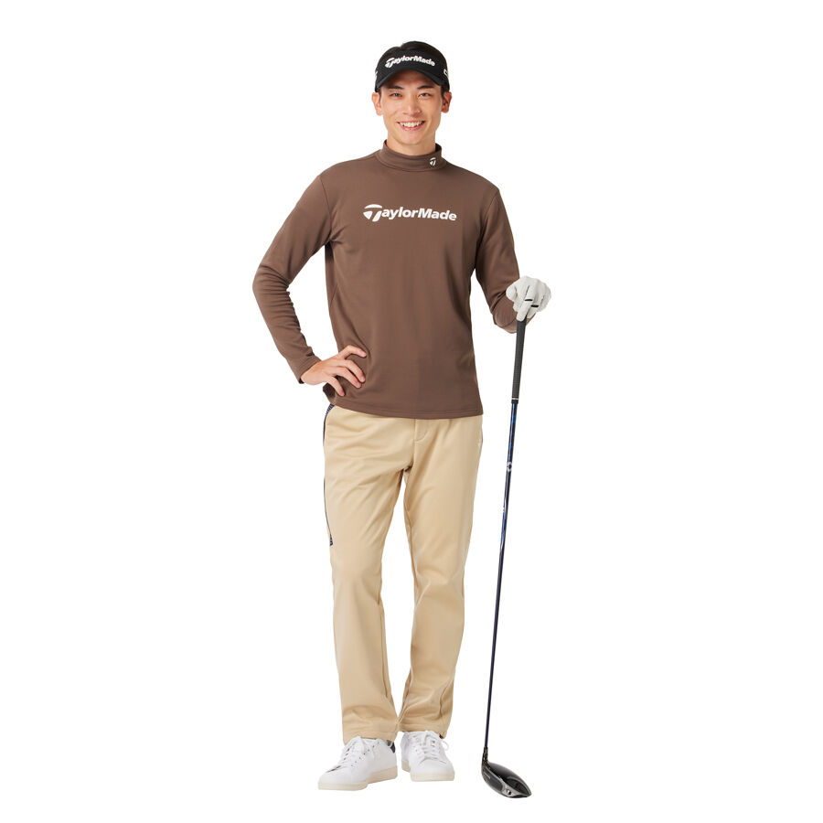 T-HEAT ブラッシュド L/S モック｜APPAREL | TaylorMade Golf 