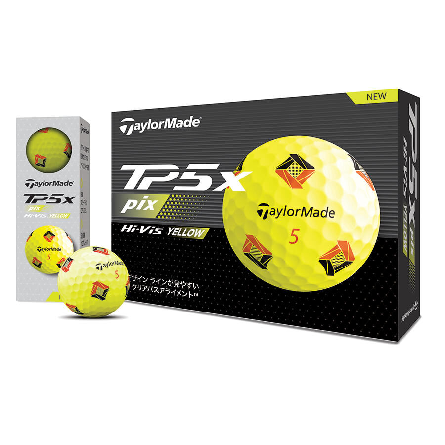 New TP5x / TP5x pix | ボール | TaylorMade Golf | テーラーメイド 