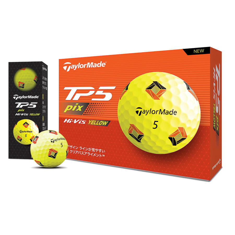 New TP5 / TP5pix | ボール | TaylorMade Golf | テーラーメイド 