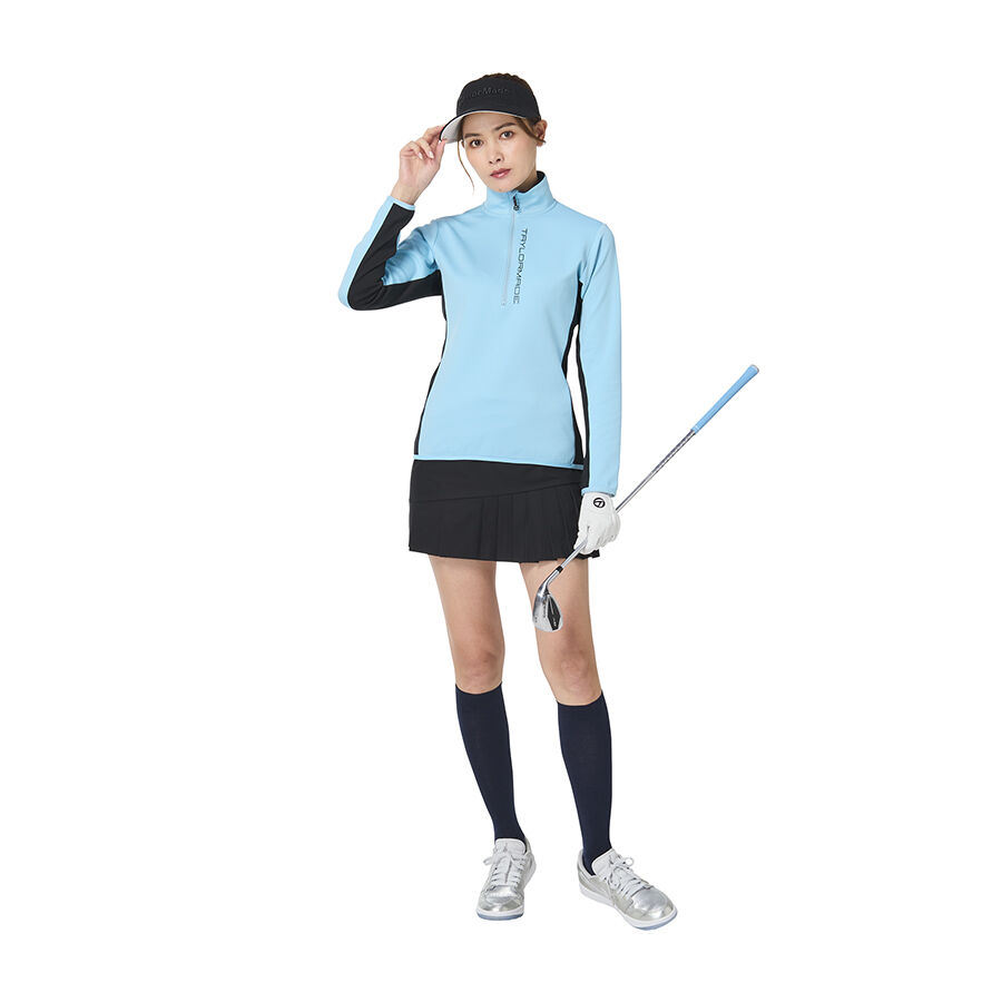 ファッションなデザイン ウィメンズ】グリッドハーフジップ｜APPAREL | Golf TaylorMade レディースウェア