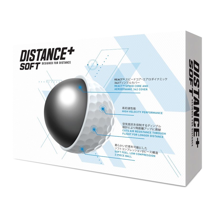 TaylorMade Golf - Ball - ディスタンス+ ソフト ボール