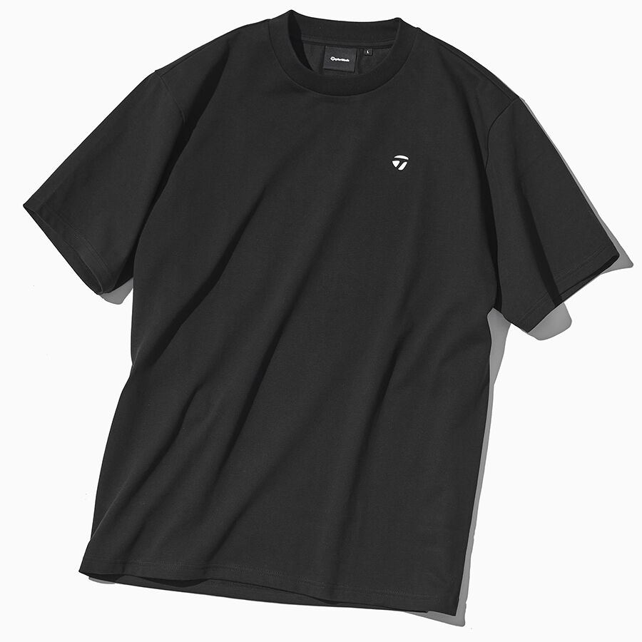 美品】22年モデルTaylorMade 半袖モックネックシャツ ラインドS