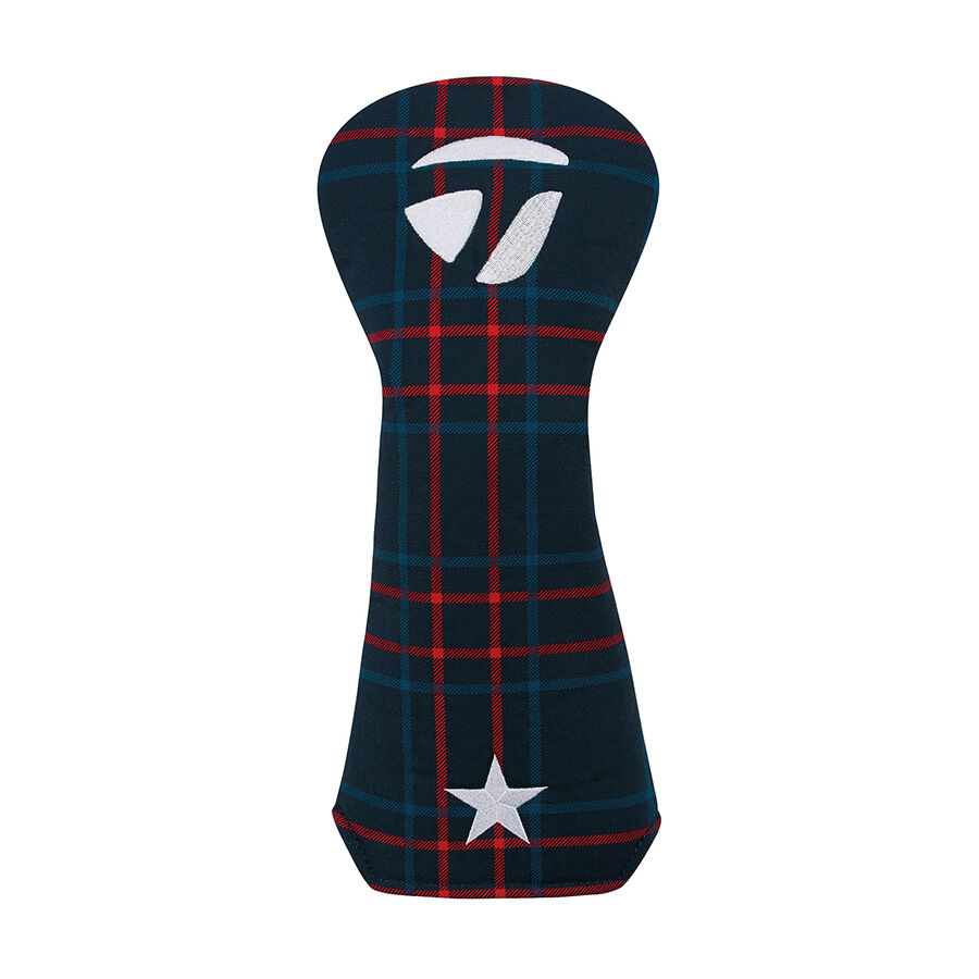 TaylorMade (テイラーメイド) ヘッドカバー ホワイト×ブルー