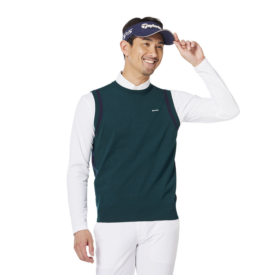 クルーネックセーターベスト｜APPAREL | TaylorMade Golf
