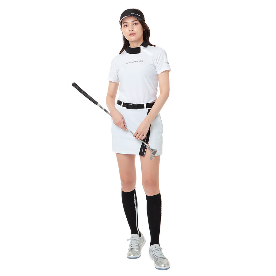 ★sale★TAYLORMADE T-ICE サイドスナップ バイカラ(白)L新 TAYLORMADE T-ICE サイドスナップ バイカラー(白)size：L