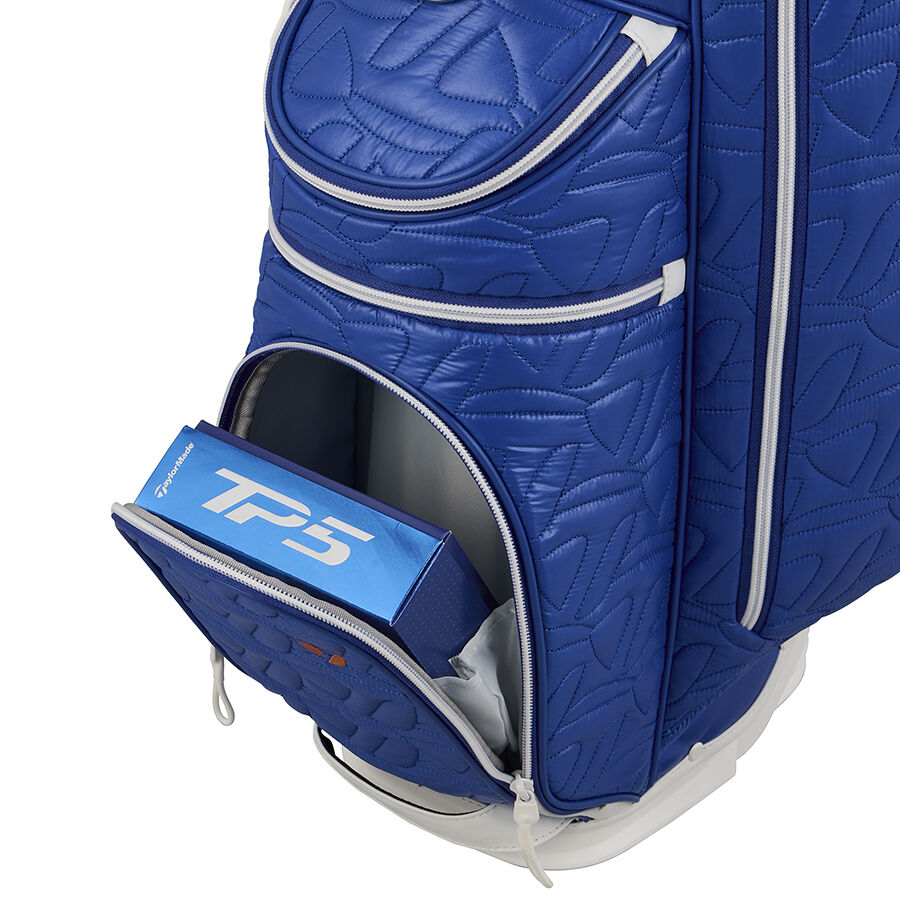 TAYLORMADE キルティングバッグ 水色 別注】＜TaylorMade×UNITED ARROWS＞ キルティング ラウンド