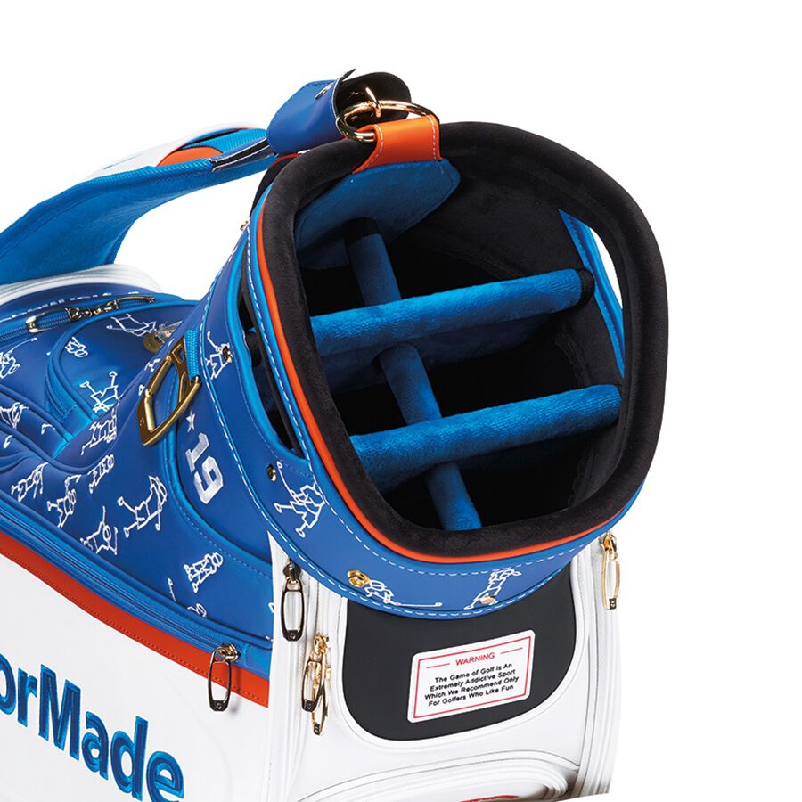 PGA CHAMPIONSHIP キャディバッグ ホワイト/ブルー PGA CHAMPIONSHIP キャディバッグ ホワイト/ブルー PGA