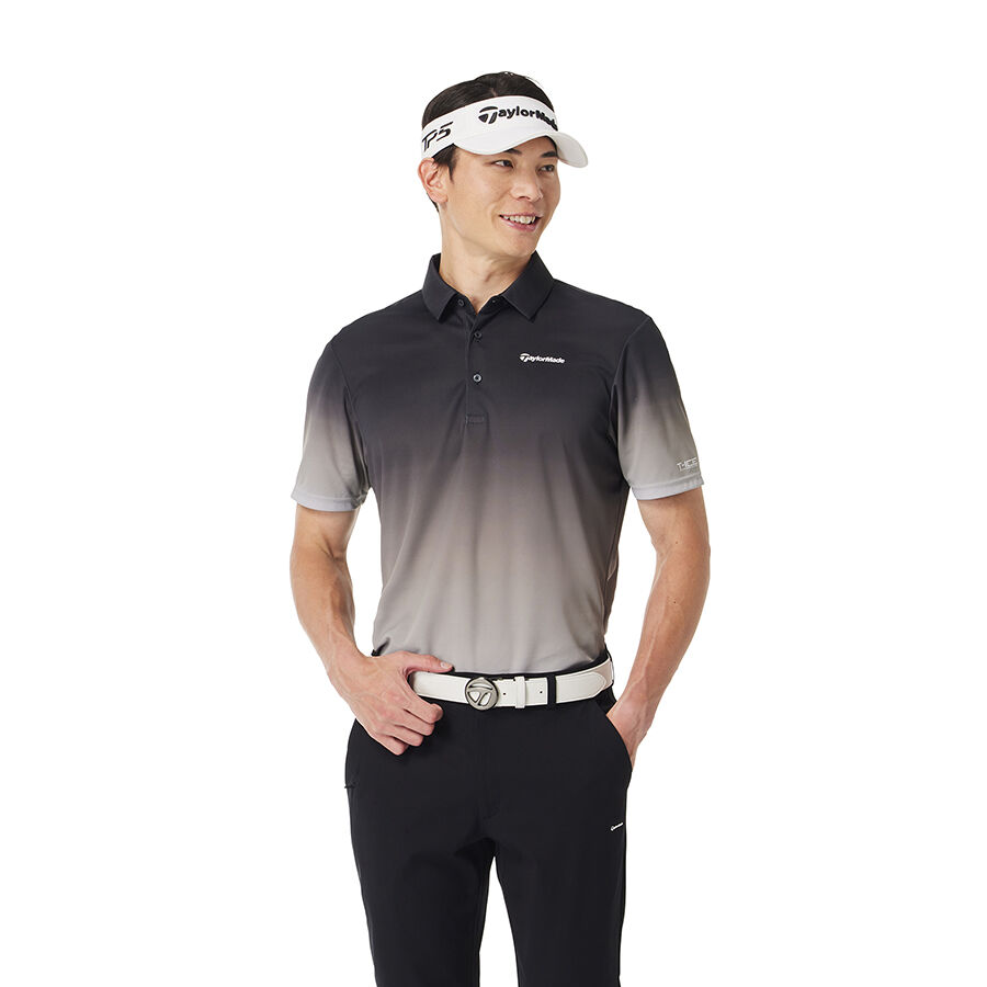 T098 テーラーメイド　メンズ　ポロシャツ　L テーラーメイド(TaylorMade) ゴルフウェア ポロシャツ 半袖