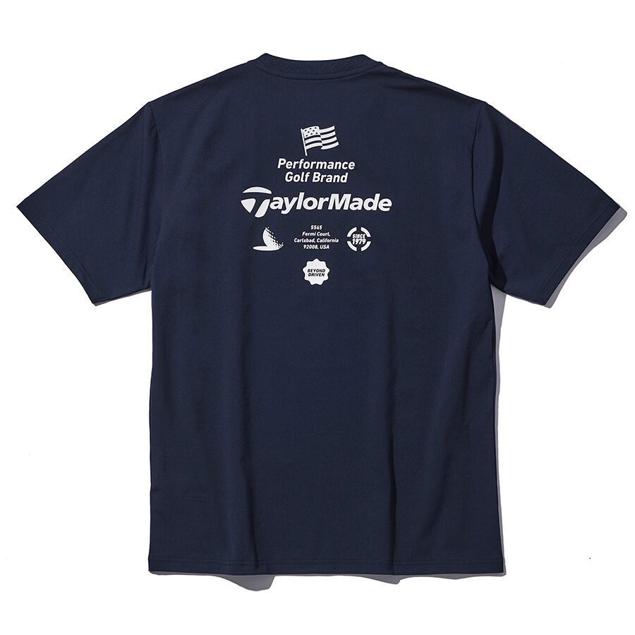 テーラーメイド メンズゴルフウェア春夏秋半袖シャツ TaylorMade テーラーメイド ゴルフウェア 半袖シャツ 秋 冬 M T