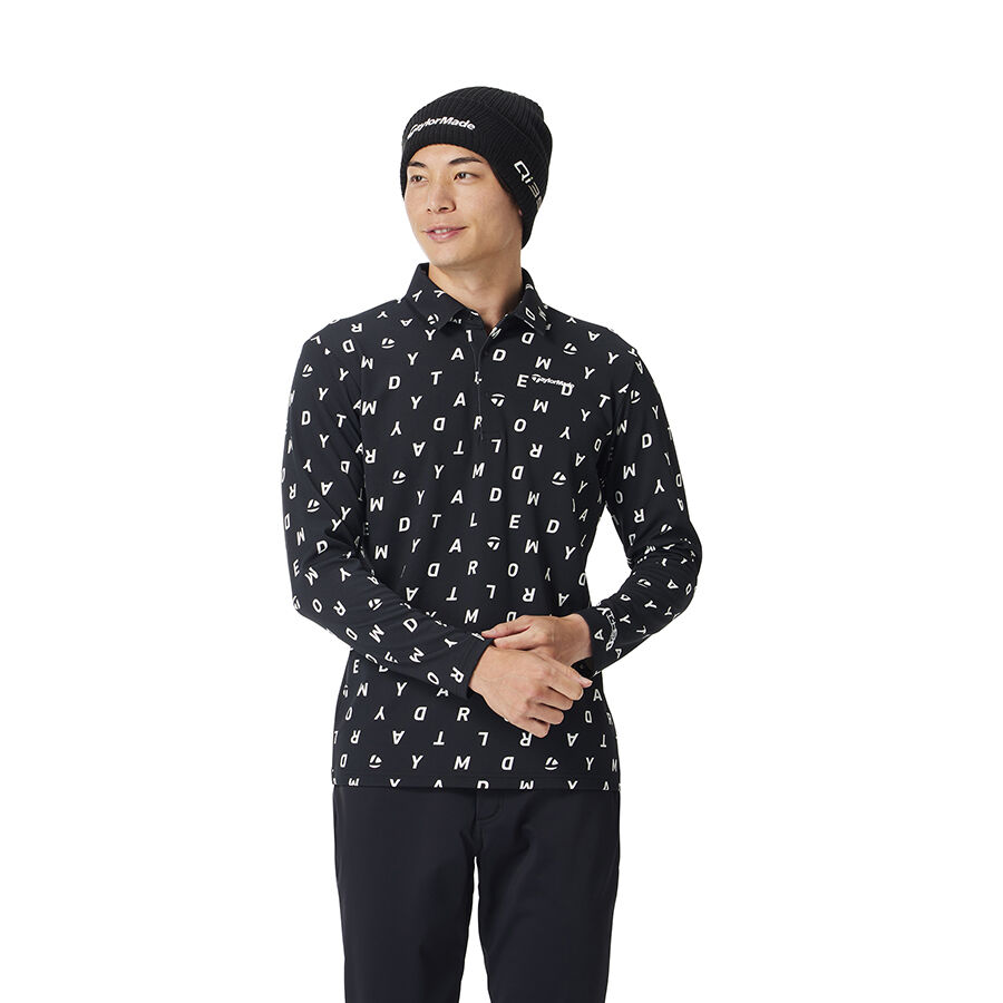 T-HEAT レターグラフィックL/Sポロ｜APPAREL | TaylorMade Golf