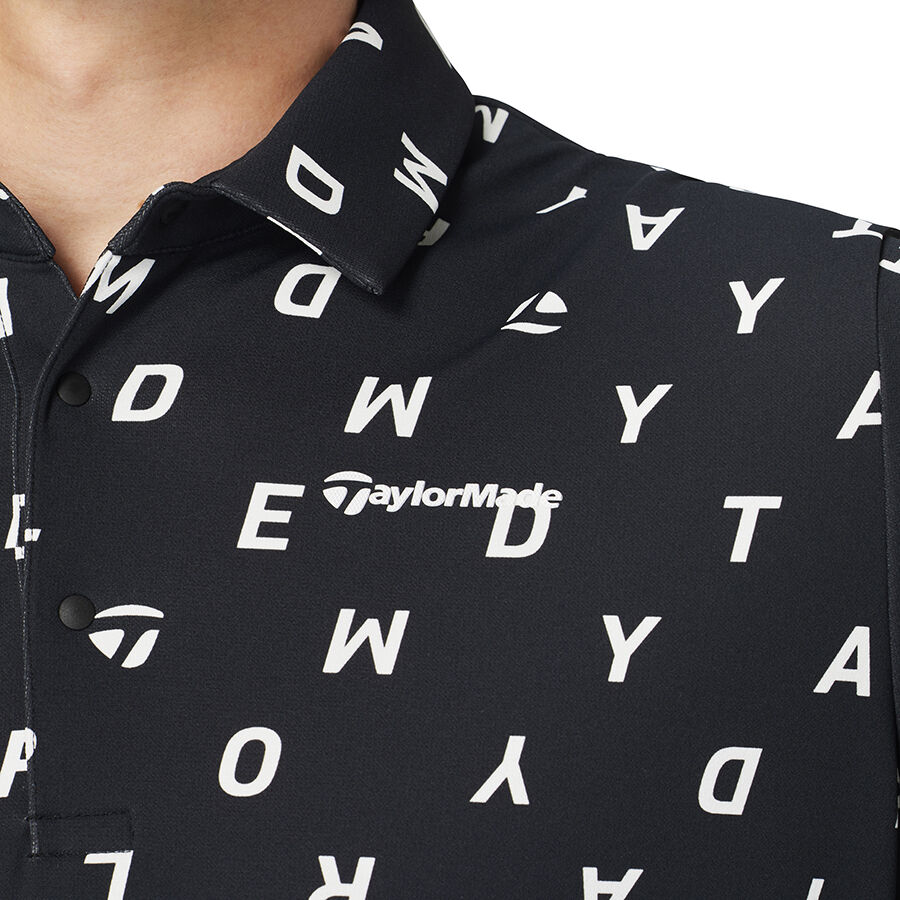 T-HEAT レターグラフィックL/Sポロ｜APPAREL | TaylorMade Golf