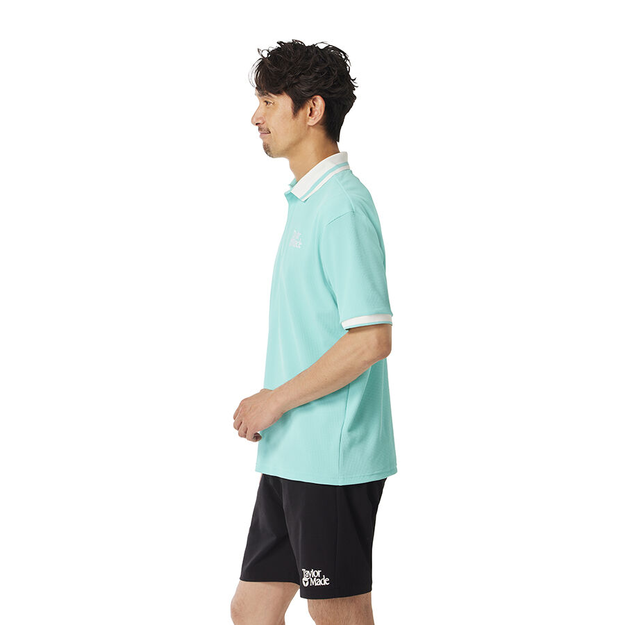 新品〈TaylorMade〉メンズ　HTラインドメッシュ　半袖ポロ　サイズXO 新品〈TaylorMade〉メンズ HTラインドメッシュ 半袖ポロ サイズXO 新品