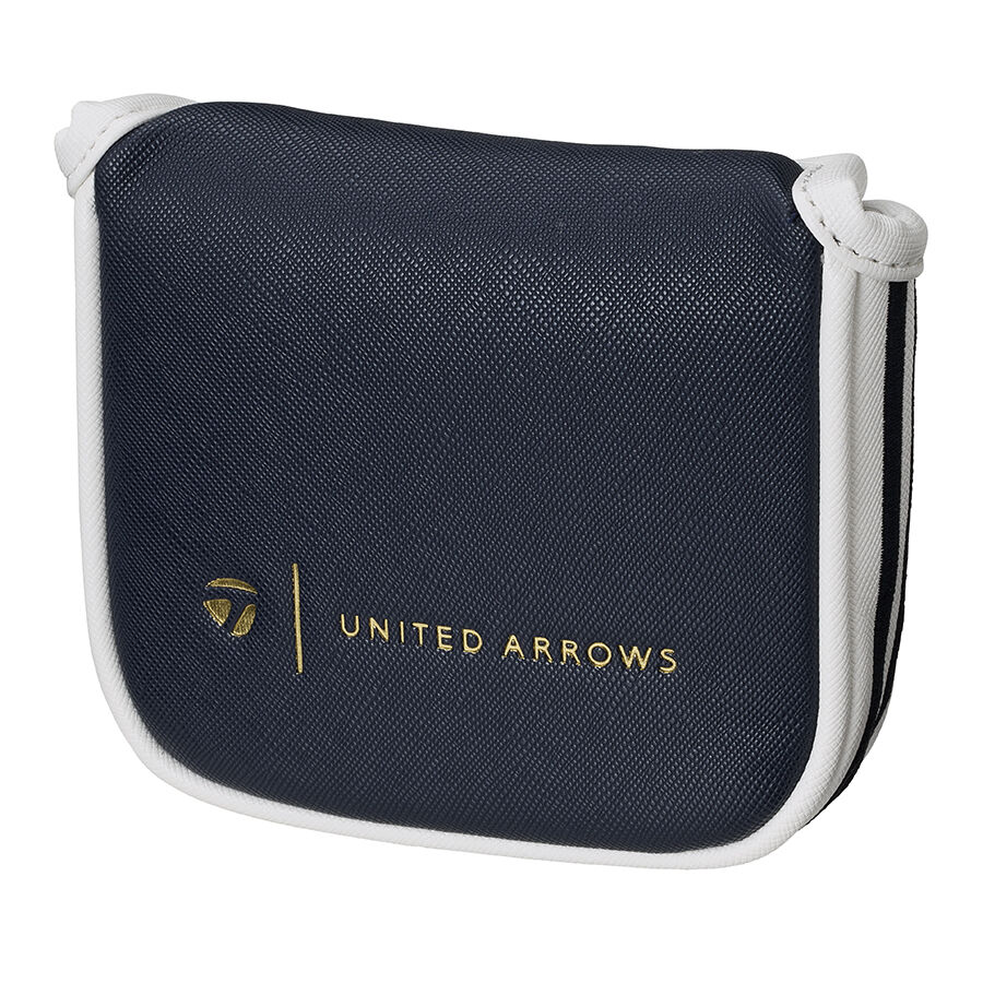 TaylorMade マレットパター ヘッドカバー付き トラス 三角ネック マレット パターカバー ヘッドカバー ルールズゴルフ 本革