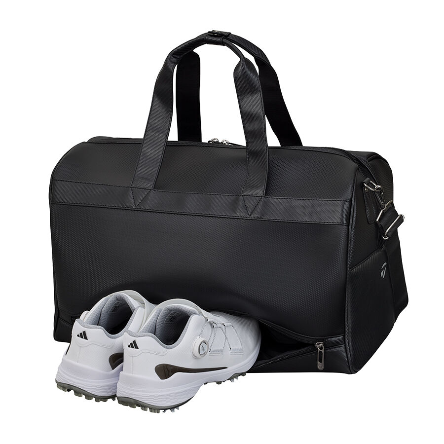 週末タイムセール！Audi TaylorMade ボストンバッグ 新品未使用 TaylorMade アウディ Audi × テーラーメイド ボストンバッグ（ブラック