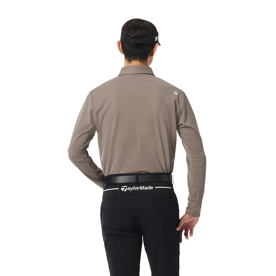 トーナルジャカードL/Sポロ｜APPAREL | TaylorMade Golf