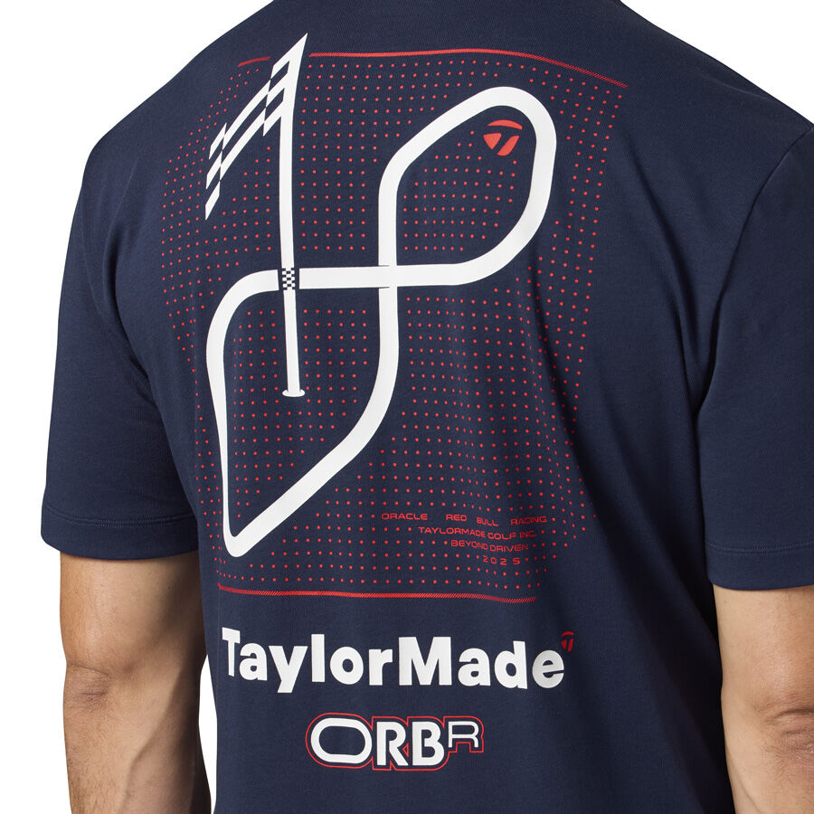 TM25 TM × ORBR レーシングライン Tシャツ XL TM25 TM×ORBR サーキットリンク Tシャツ｜APPAREL | TaylorMade Golf