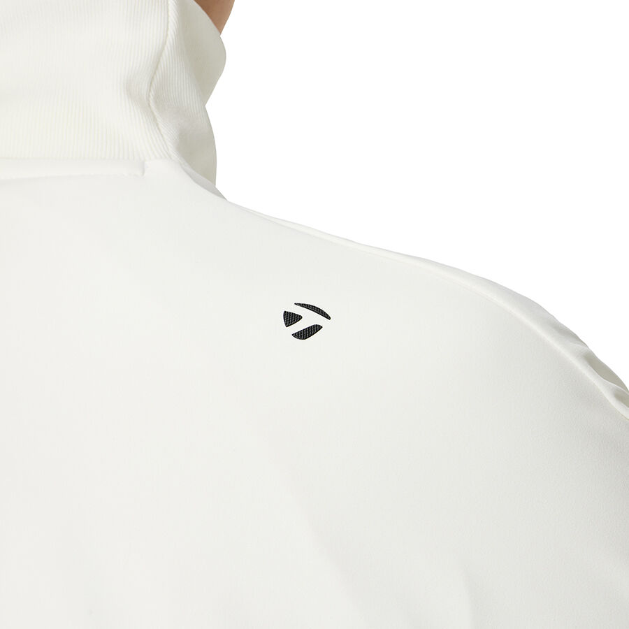 TaylorMade T-HEAT 長袖アウター L ホワイト Ws】T-HEAT ハーフジップスウェットプルオーバー｜APPAREL