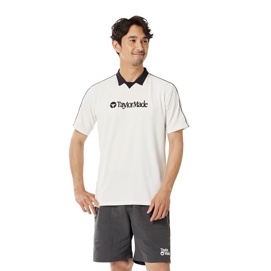 新品〈TaylorMade〉メンズ　HTラインドメッシュ　半袖ポロ　サイズXO HT ラインドメッシュ S/S ポロ｜APPAREL | TaylorMade Golf