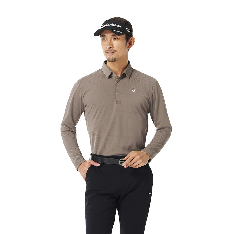 TaylorMadeゴルフメンズウェアストライプ長袖シャツ サイズ0春秋冬 長袖シャツ | TaylorMade Golf | テーラーメイド ゴルフ公式サイト