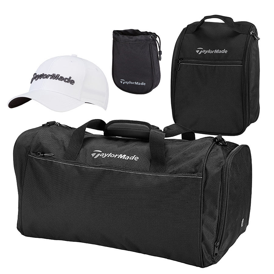 TaylorMade ブラックダッフルバッグ パフォーマンスダッフルセット| TaylorMade Golf | テーラーメイド