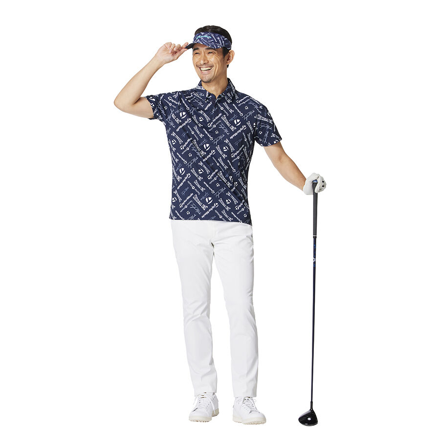 ロゴグラフィックS/Sポロ｜APPAREL | TaylorMade Golf