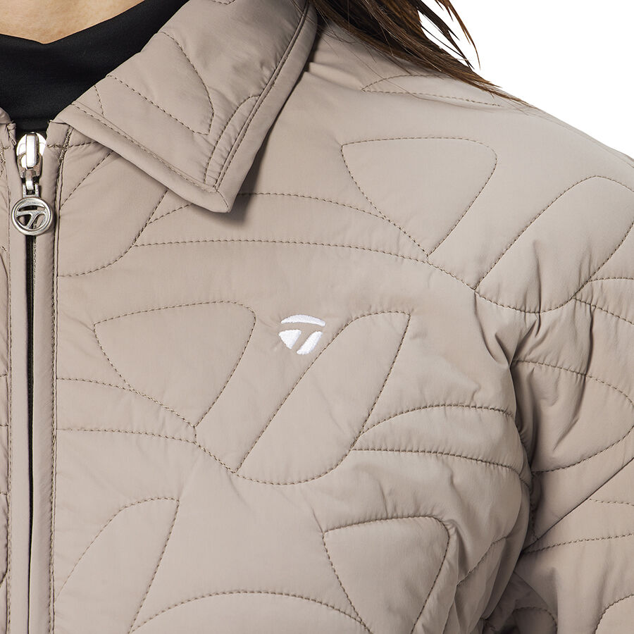 TaylorMade グレー キルティングジャケット L TaylorMade グレー