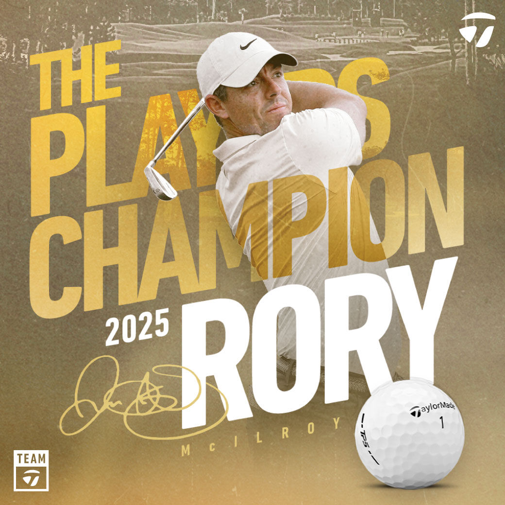 ローリー・マキロイ（25年 ザ・プレーヤーズ・チャンピオンシップ優勝）