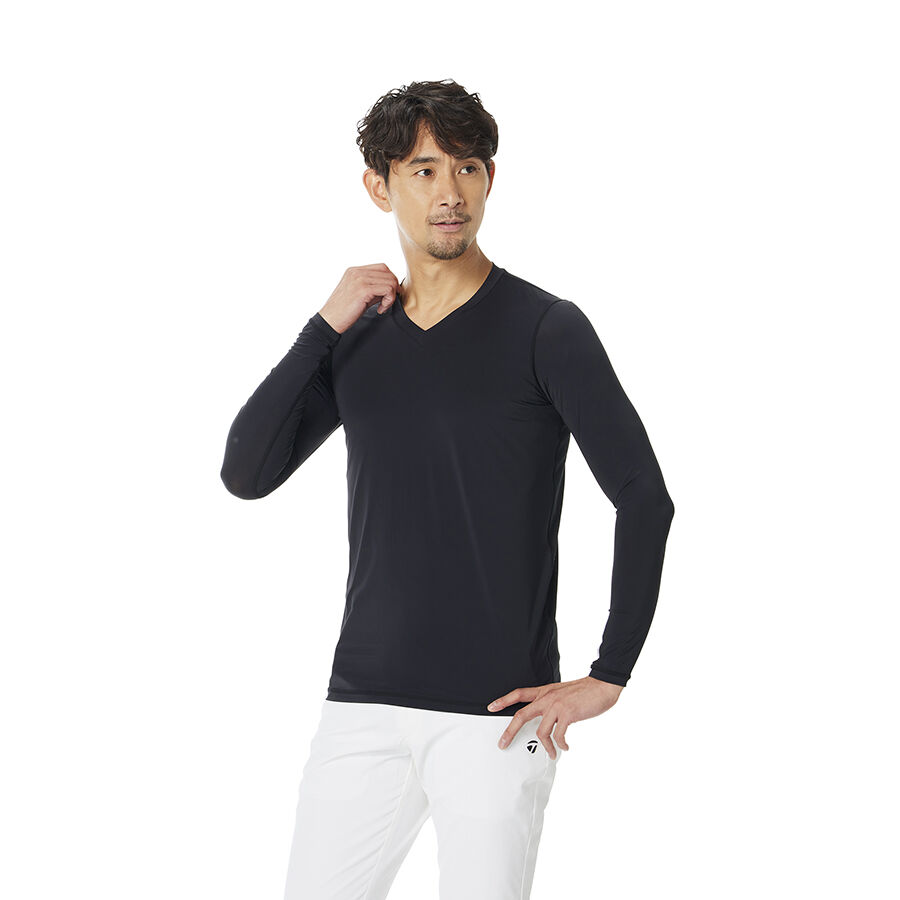 テーラーメイド 長袖 保温 胸ロゴ ブラック 【サイズ:XO】 楽天市場】長袖（ブランドテーラーメイド）（メンズウェア｜ウェア