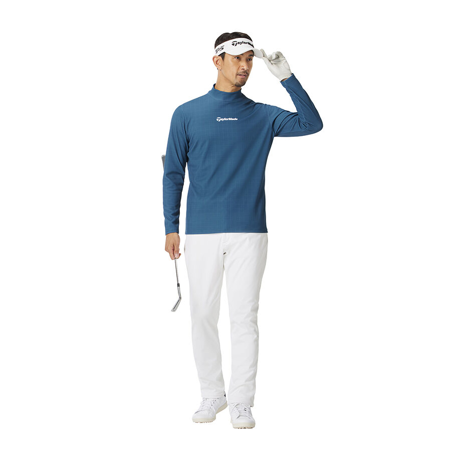 T-HEAT グリッドグラフィックL/Sモック｜APPAREL | TaylorMade Golf