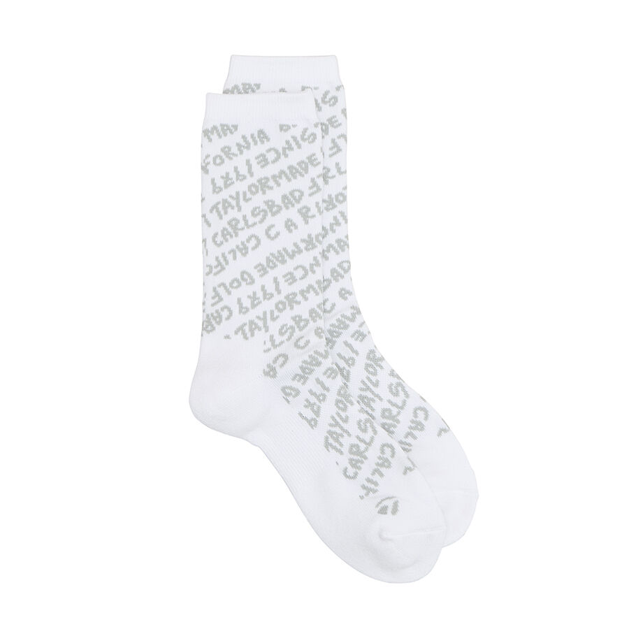 M ワードグラフィックミドルソックス｜ACCESSORY | TaylorMade Golf